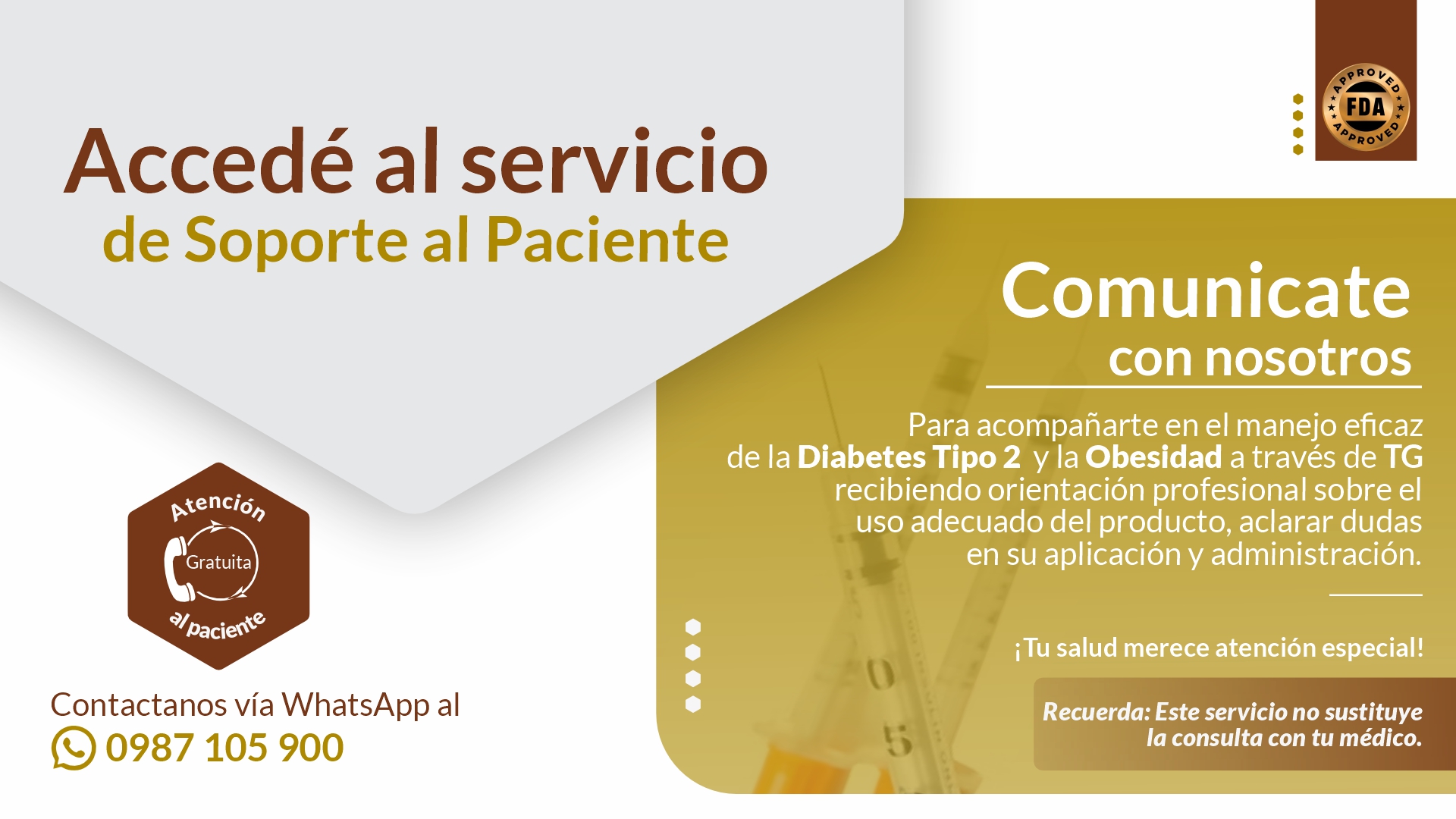 SOPORTE AL PACIENTE T.G.TIRZEPATIDA